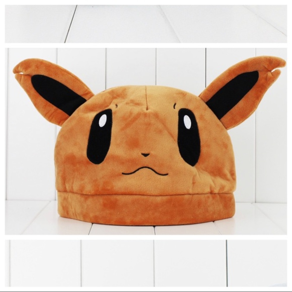 Unisex Adults/ Teens Pokémon Eeve Winter Hat